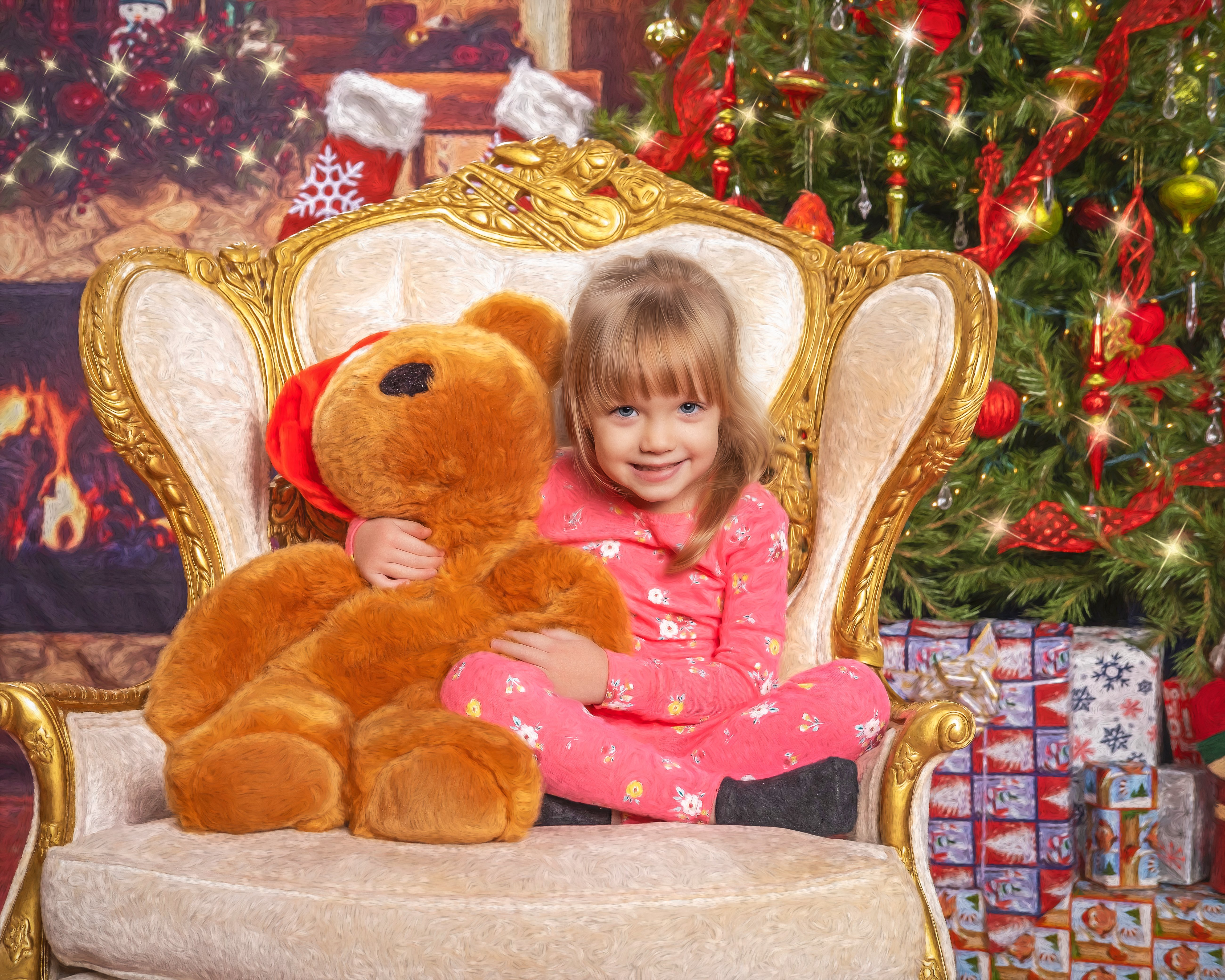 1girlexcitedteddy