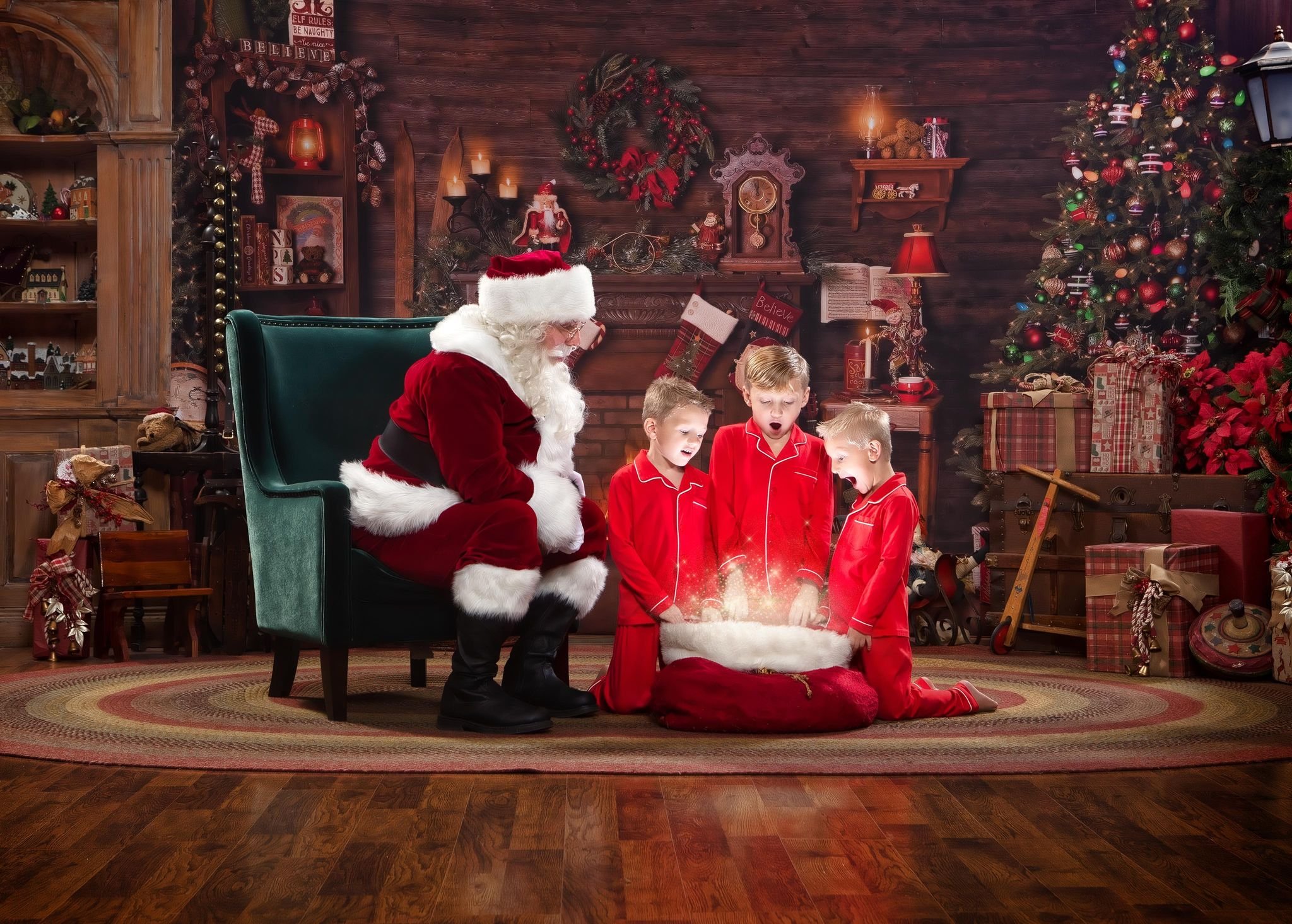3kidsanta
